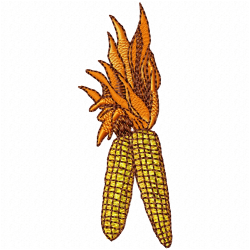 Corn Embroidery Design 3 Corn Embroidery Design 3